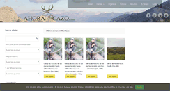 Desktop Screenshot of ahoracazo.com
